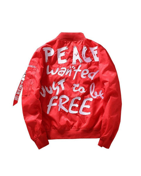 Peace & Freedom - Red